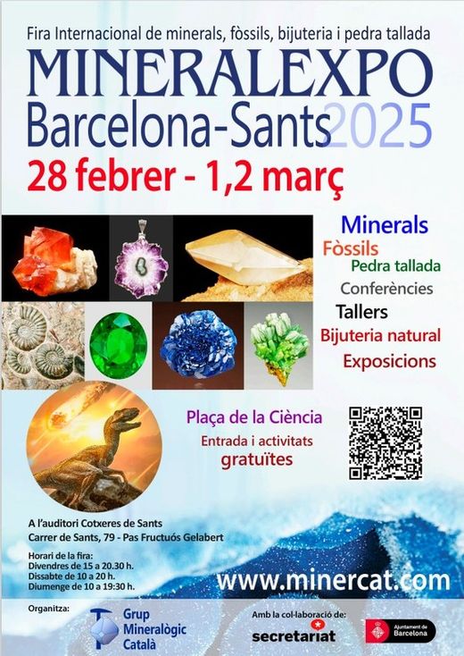 Mineral Expo Barcelona-Sants 2024 - 28 de Febrero, 1 y 2 de Marzo