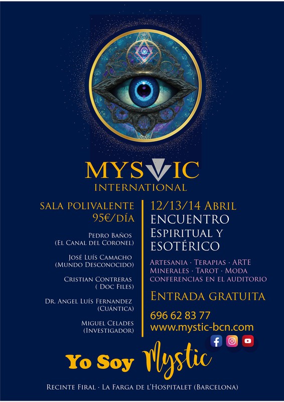 ¡NUEVO! Feria Mystic Internacional - 12, 13 y 14 de Abril 2024