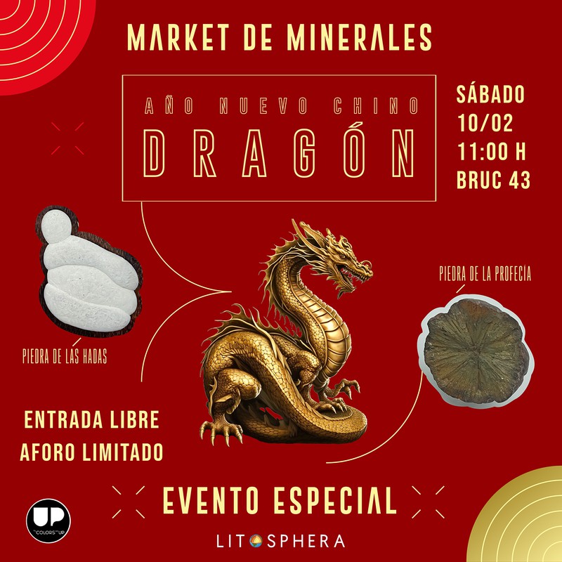 Evento especial - Market + charla de Minerales