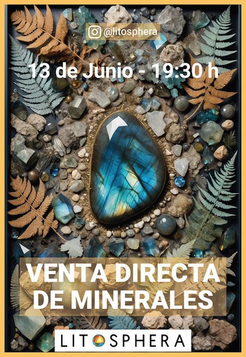 VENTA DIRECTA DE MINERALES en Instagram - 13 de Junio 19:30 PM