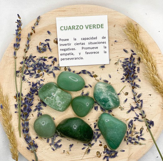 Rodado de Cuarzo verde