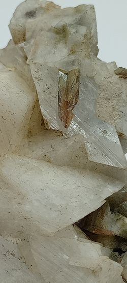 Adularia y Titanita - Ex colección Folch