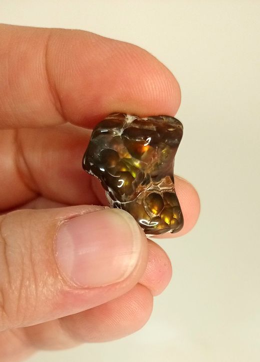 Ágata de Fuego parcialmente pulida (Ref. 7)
