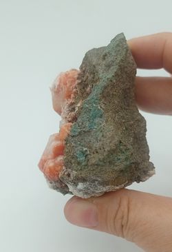 Analcima en grupo de cristales