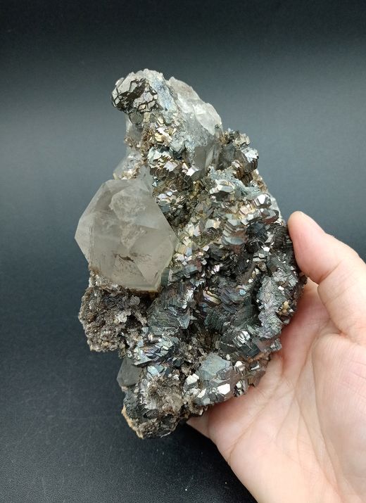 Arsenopirita y Cuarzo - Ex colección Folch