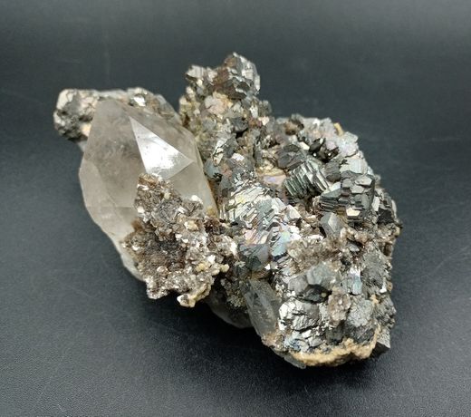 Arsenopirita y Cuarzo - Ex colección Folch