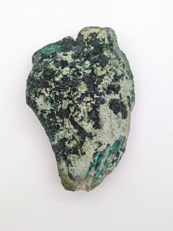 Atacamita agregados radiales sobre matriz