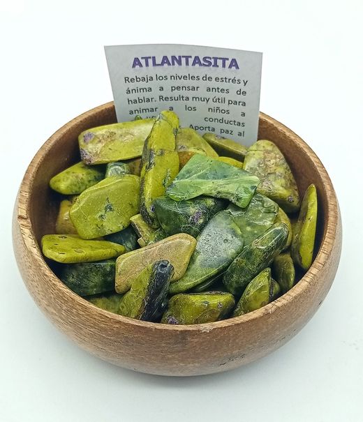 Rodado de Atlantacita (Serpentina con Stichtita)