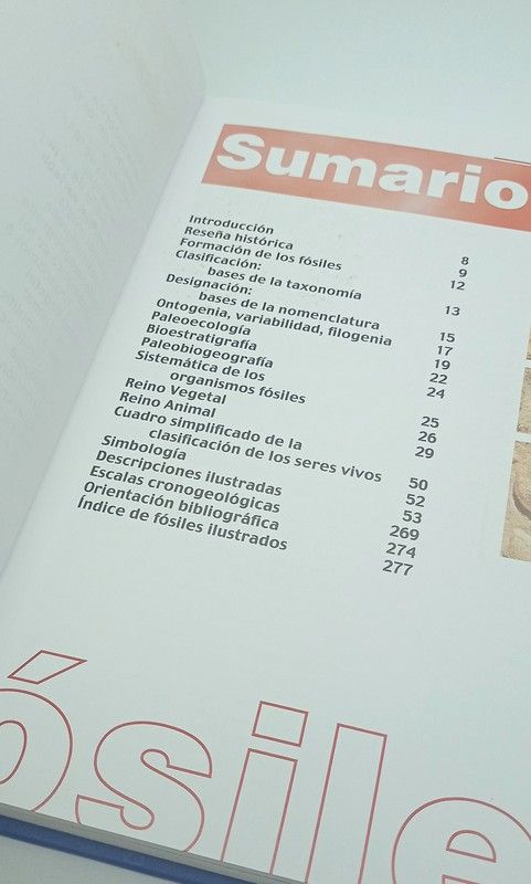 Atlas ilustrado de los Fósiles