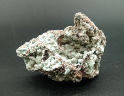 Auricalcita cristales aciculares