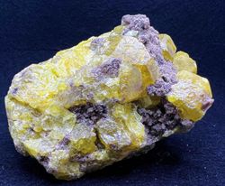 Azufre con Cristales