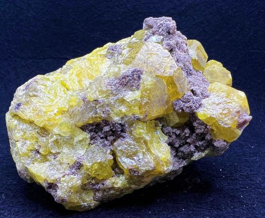 Azufre con Cristales