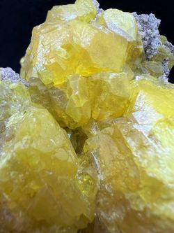 Azufre con Cristales