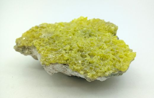 Azufre nativo grupo de cristales