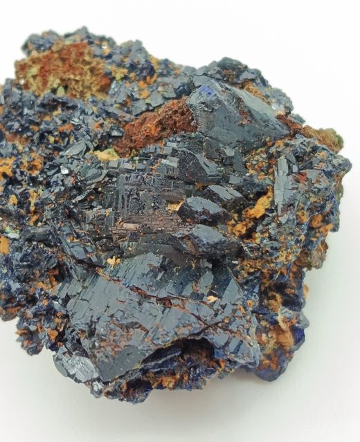 Azurita conjunto de cristales