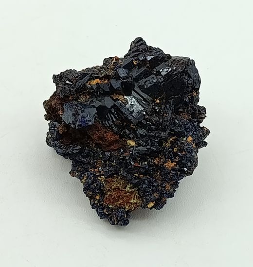 Azurita conjunto de cristales