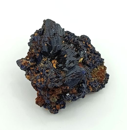 Azurita conjunto de cristales