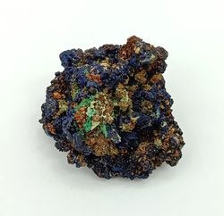Azurita conjunto de cristales