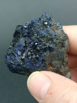 Azurita cristal