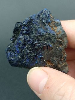 Azurita cristal