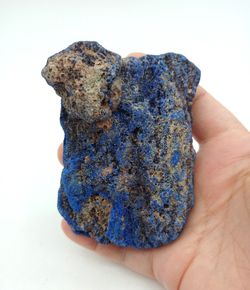 Azurita en masa