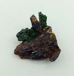 Azurita, Malaquita y Beaverita