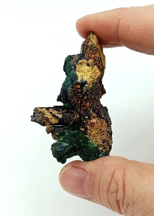 Azurita, Malaquita y Beaverita