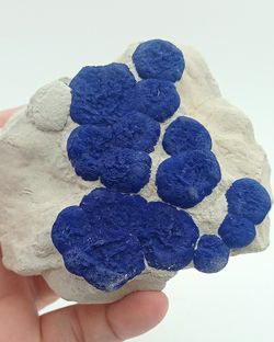 Azurita "sol"