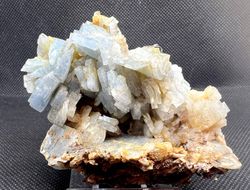 Baritina Azul cristales en relieve