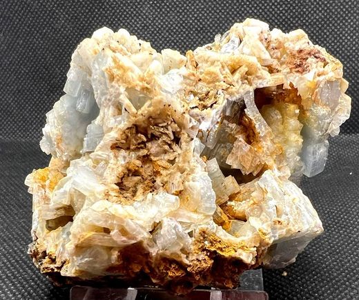 Baritina Azul cristales en relieve