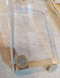 Base de metacrilato 200 x 100 x 20 mm