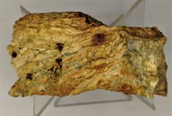 Bindheimita agregados fibrosos