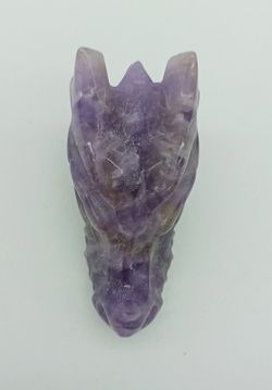 Cabeza de Dragón de Amatista