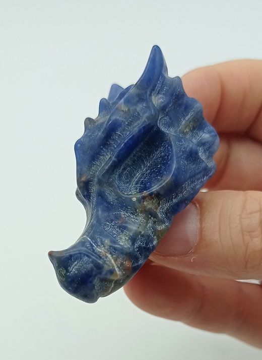 Cabeza de Dragón de Lapislázuli