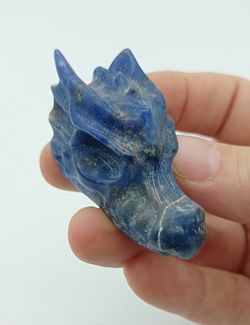 Cabeza de Dragón de Lapislázuli