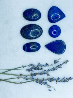 Cabujón de Lapislázuli