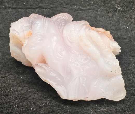 Calcedonia Rosa (agregados en disposición concéntrica)