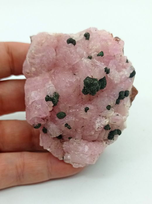 Calcita cobaltífera con Marcasita