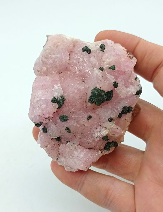 Calcita cobaltífera con Marcasita