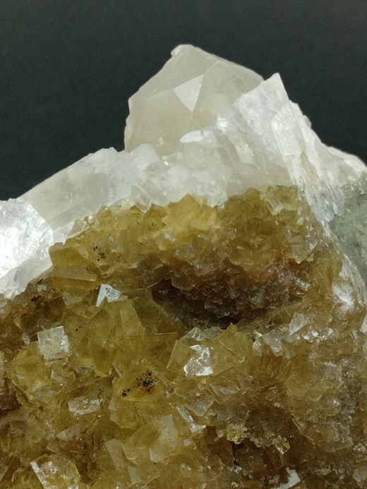 Calcita y Fluorita amarilla