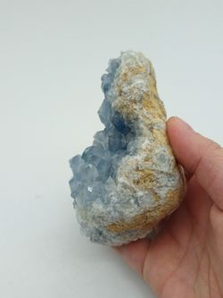 Celestina cristales en grupo