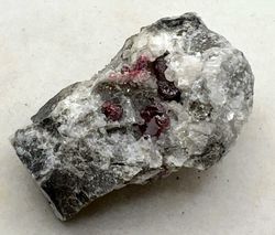 Cinabrio (Cristales en geoda de Dolomita)