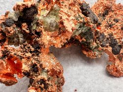 Cobre Nativo con Cuarzo