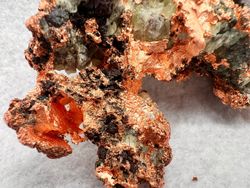 Cobre Nativo con Cuarzo