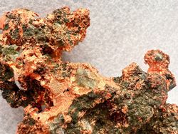 Cobre Nativo con Cuarzo