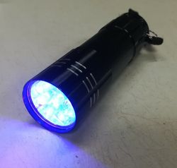 Colección de 9 minerales fluorescentes