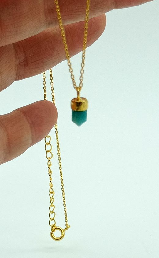 Colgante Amazonita con cadena