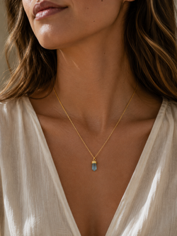 Colgante Amazonita con cadena