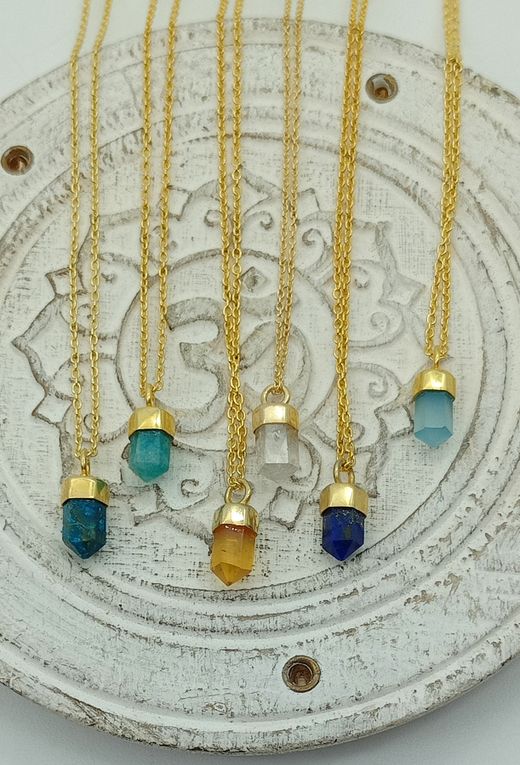 Colgante Amazonita con cadena