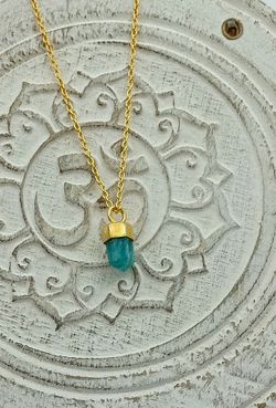Colgante Amazonita con cadena